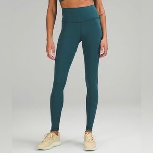 Lululemon Wunder Train high-rise tight 28”, size 4